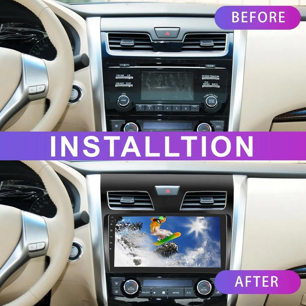 10.1 Inch Car Mp5 Player For Nissan Teana 13-16 - Wifi 2   64G Reversing Video Screen