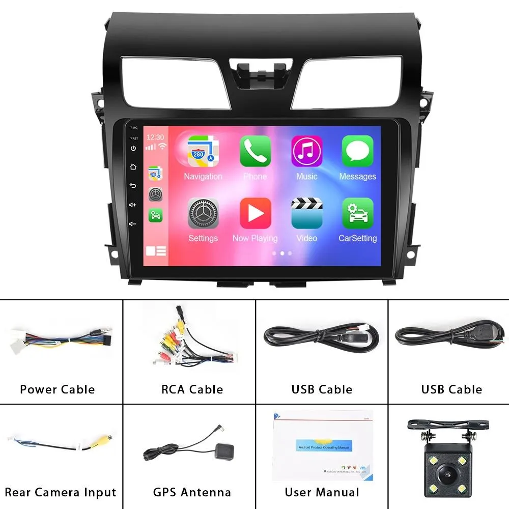 10.1 Inch Car Mp5 Player For Nissan Teana 13-16 - Wifi 2   64G Reversing Video Screen