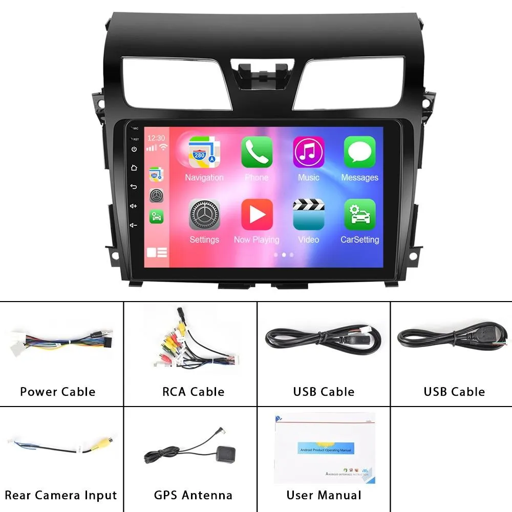 10.1 Inch Car Mp5 Player For Nissan Teana 13-16 - Wifi 2   64G Reversing Video Screen