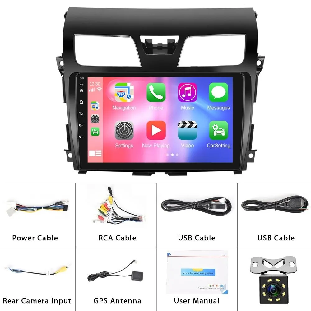 10.1 Inch Car Mp5 Player For Nissan Teana 13-16 - Wifi 2   64G Reversing Video Screen