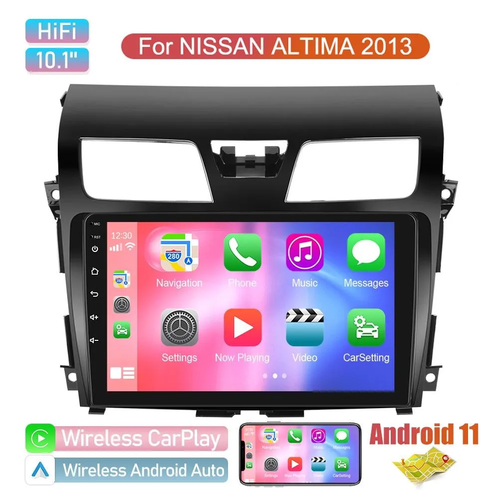 10.1 Inch Car Mp5 Player For Nissan Teana 13-16 - Wifi 2   64G Reversing Video Screen