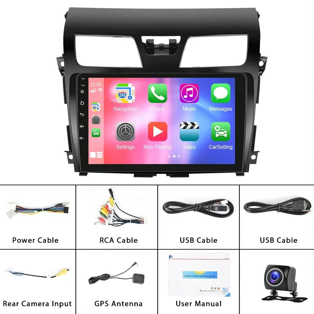 10.1 Inch Car Mp5 Player For Nissan Teana 13-16 - Wifi 2   64G Reversing Video Screen