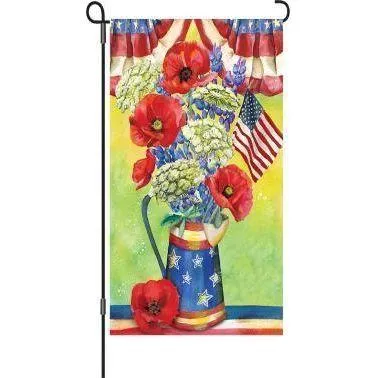 12 Inch Flag, Two-Sided Construction, UV resistant SunTex(TM) fabric