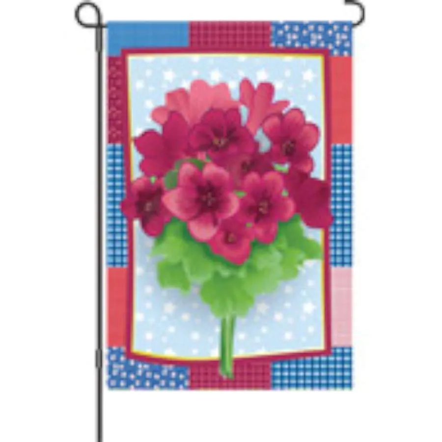 12 Inch Flag, Two-Sided Construction, UV resistant SunTex(TM) fabric