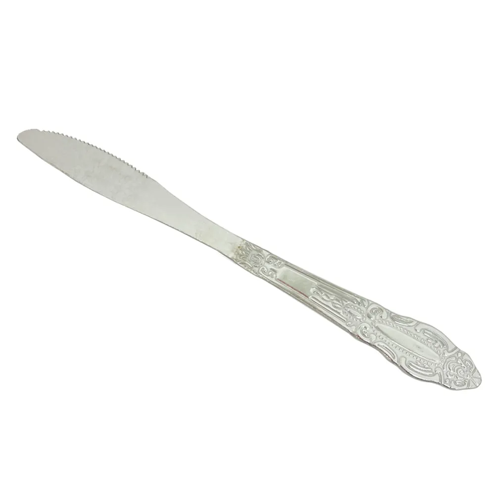 12 Piece Dinner Knives Stainless Steel Butter Knife Silverware Dessert Tableware