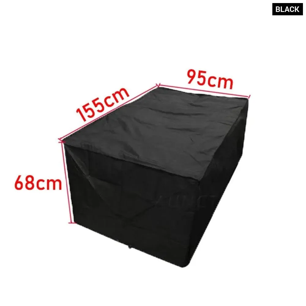 15 Sizes Corner Outdoor Sofa Cover Garden Rattan Corner Furniture Cover v Shape l Shapewaterproof Sofa Protect Set Dust Covers