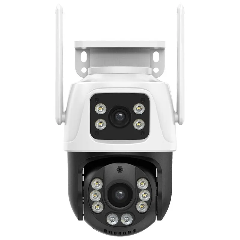 6Mp Dual Camera With Wifi Two-Way Voice Intercom & Night Vision