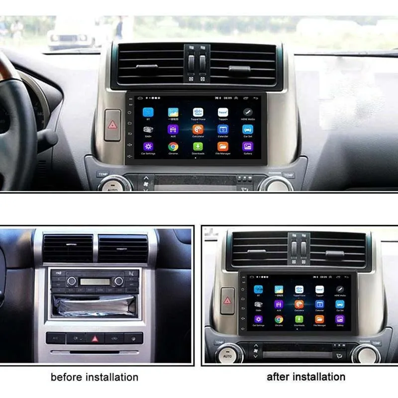 7 Inch Android Navigation Wifi Car Mp5 Player 1   32G Gps Bluetooth 2.5D Screen Standard   8 Lights Camera
