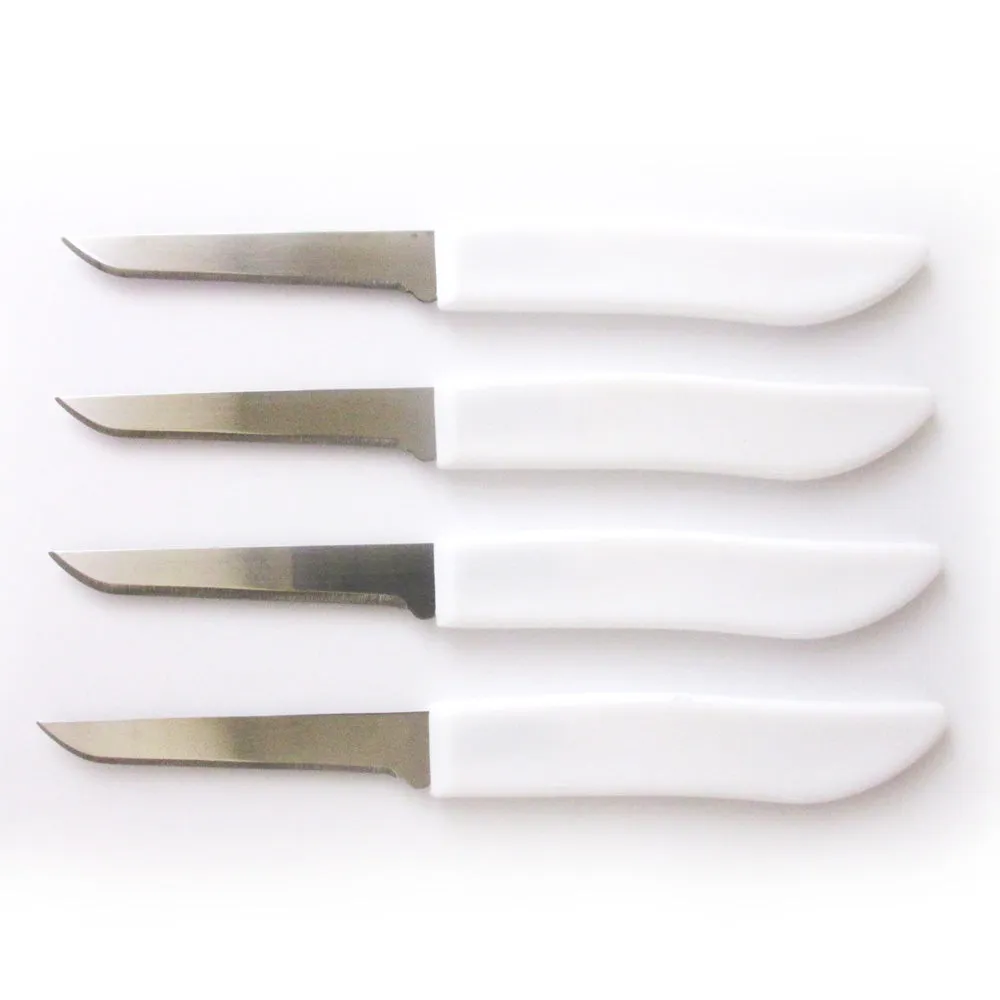 8 Paring Knives Stainless Steel Set Sharp Kitchen Blades Cutlery Cooking Knife