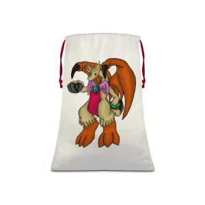Angechardragon Sublimation Linen Drawstring Sack