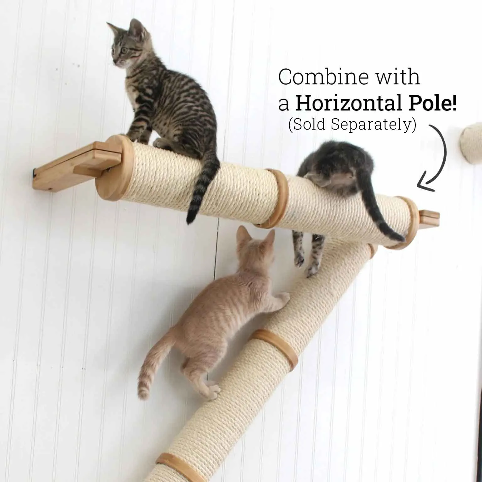 Angled Cat Scratcher Ramp (Cat Wall Scratchers)