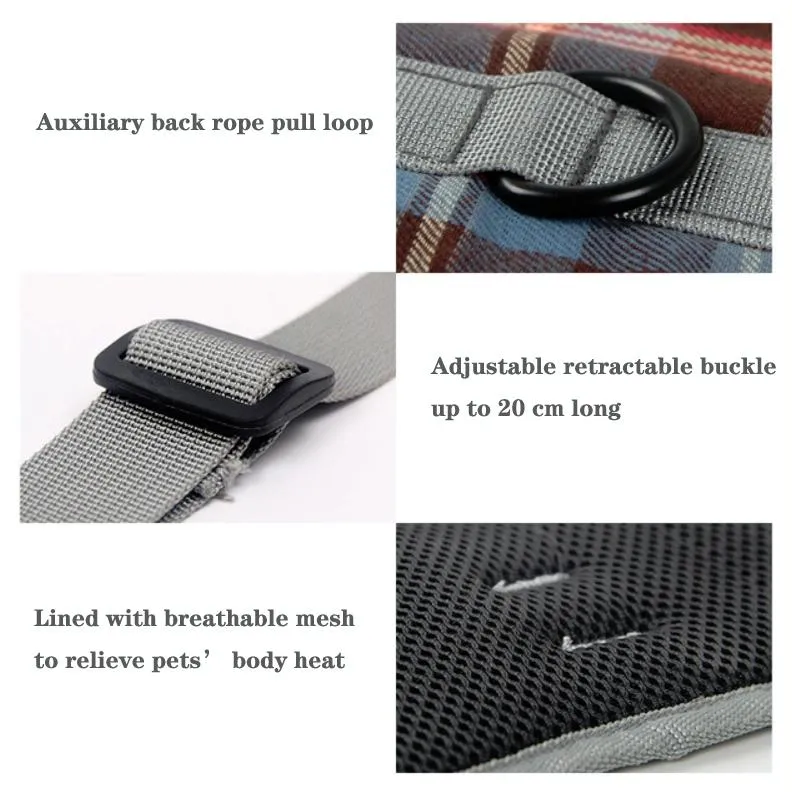 Assistive Dog Leg Straps Size M Front Leg Blue