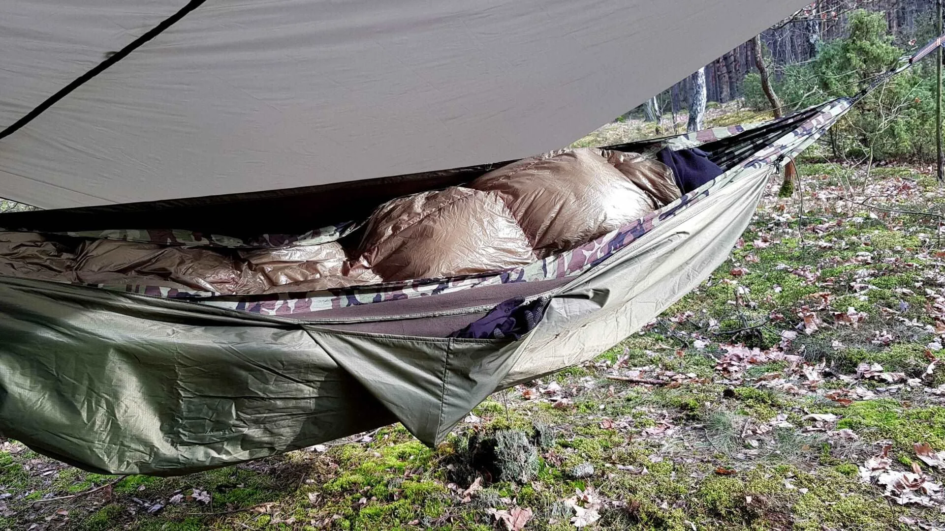Bushmen Thermo Blanket / Thermo Ponco / hammock quilt 750g