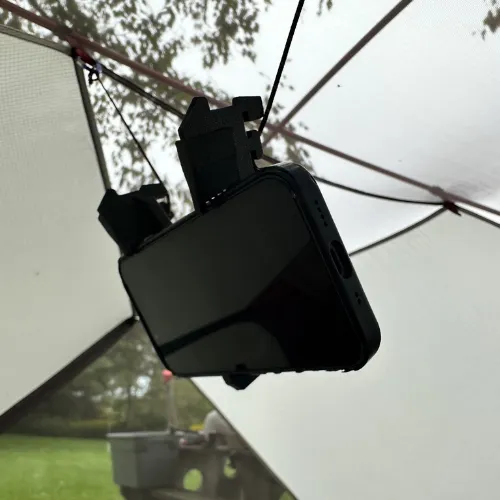 Adotec Caveman TV-Inspired Smartphone Holder: Ergonomic and Stylish