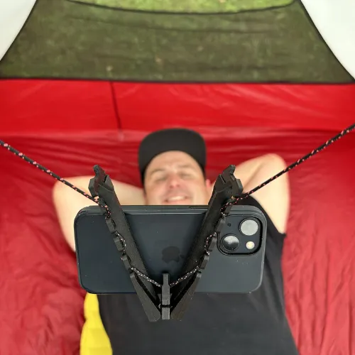 Adotec Caveman TV-Inspired Smartphone Holder: Ergonomic and Stylish