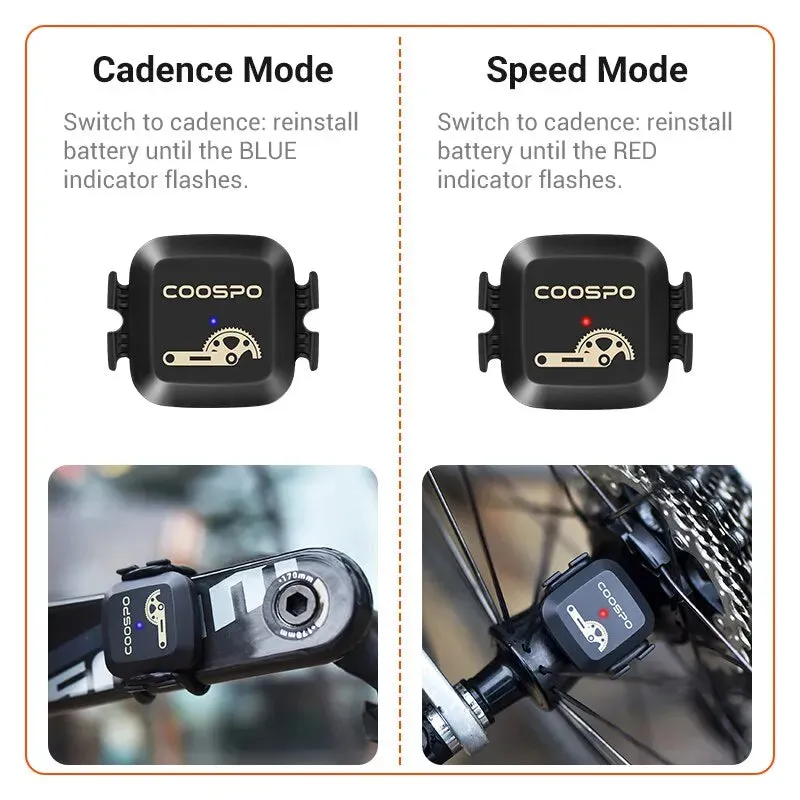 Coospo Dual Mode Cadence and Speed Sensor