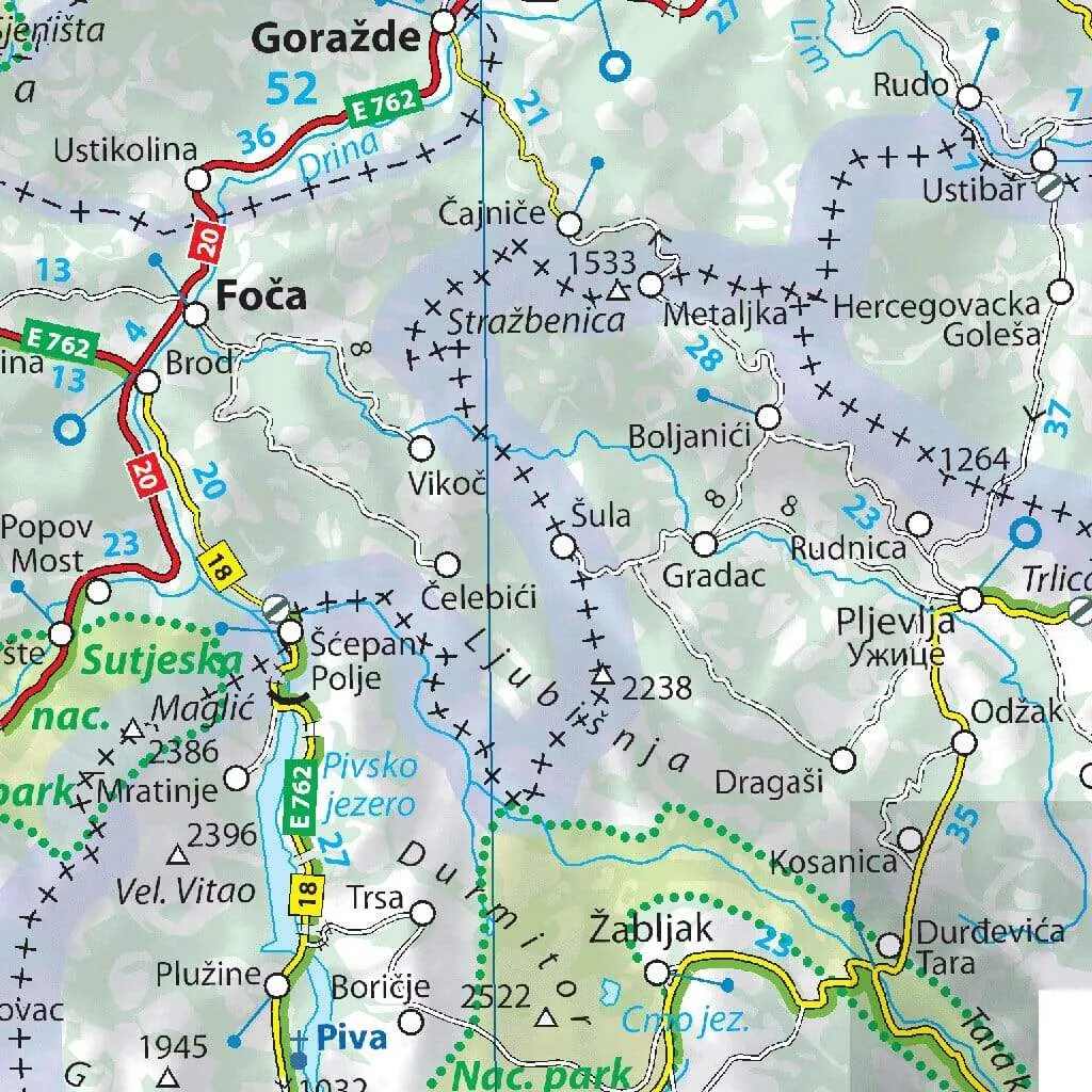 Croatia Road Map 757 by Michelin (2023)