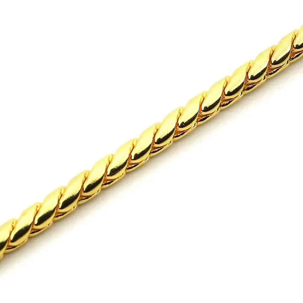 Durable Rustproof Metal Chain Pet Collar for Small Medium Large Dogs