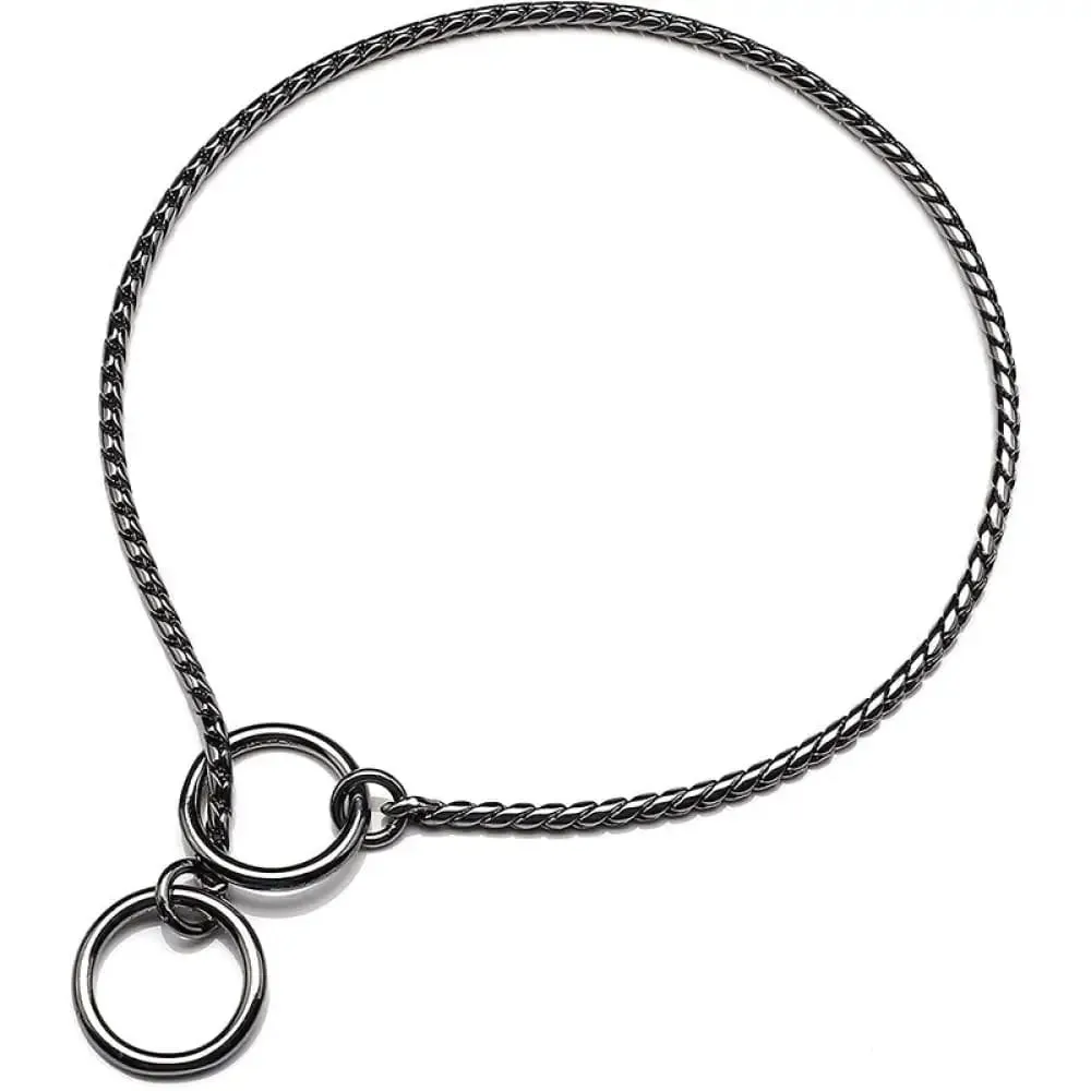 Durable Rustproof Metal Chain Pet Collar for Small Medium Large Dogs
