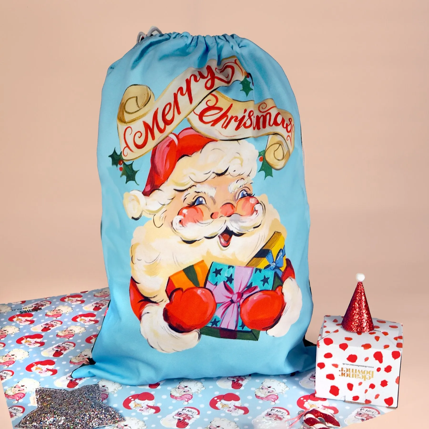 Eleanor Bowmer:  Sweetie Santa Christmas Sack