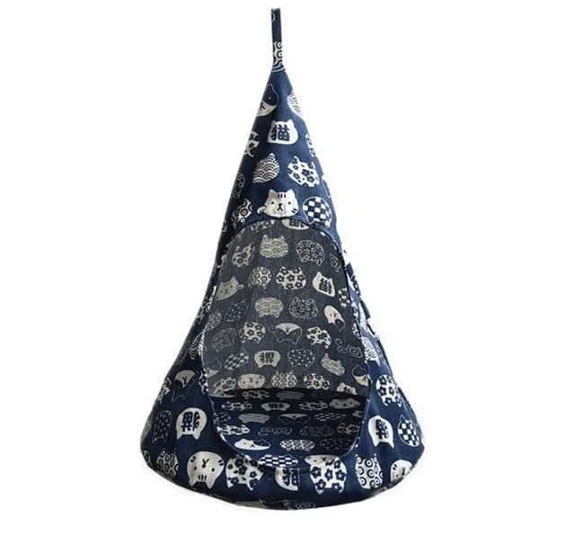 Hanging Cat Hammock Conical Tent