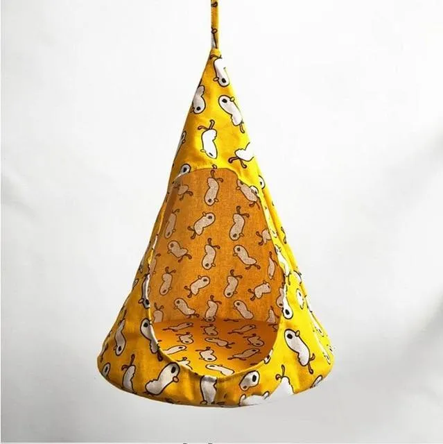 Hanging Cat Hammock Conical Tent