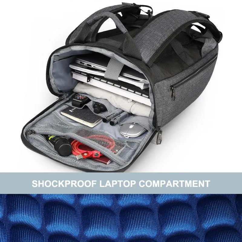 High-capacity USB Multi-function Backpack