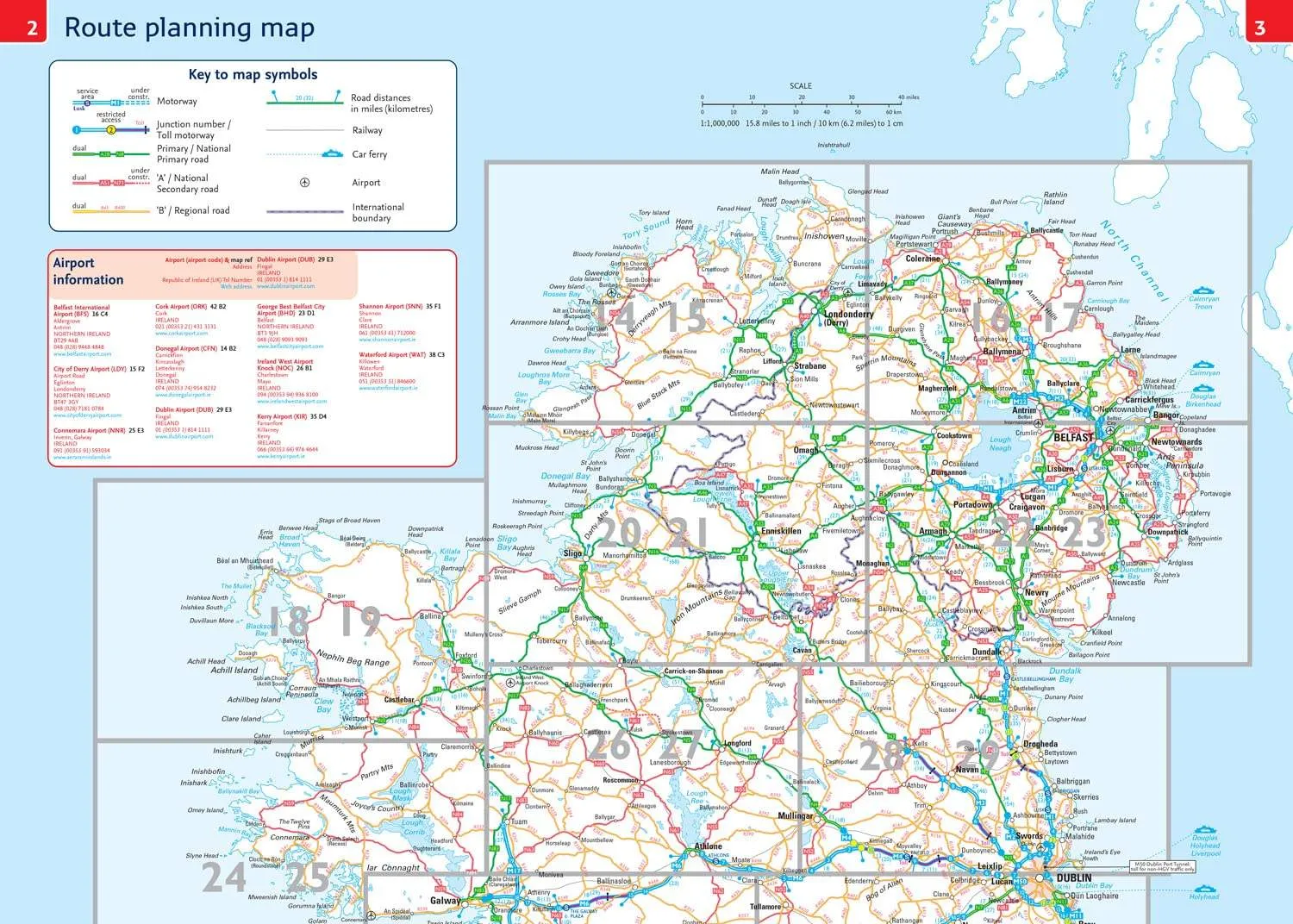 Ireland Touring Atlas by Collins (2023)