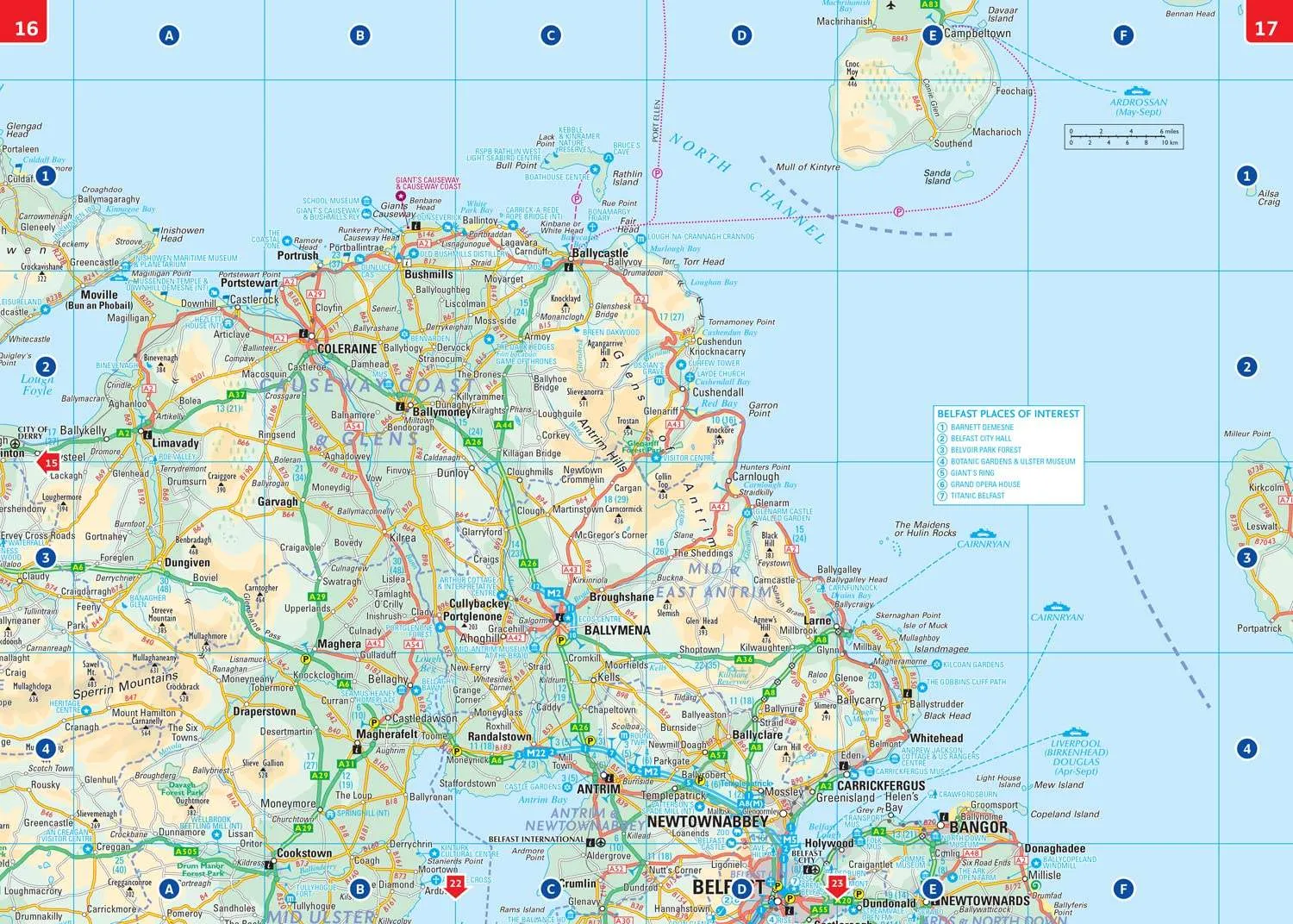 Ireland Touring Atlas by Collins (2023)