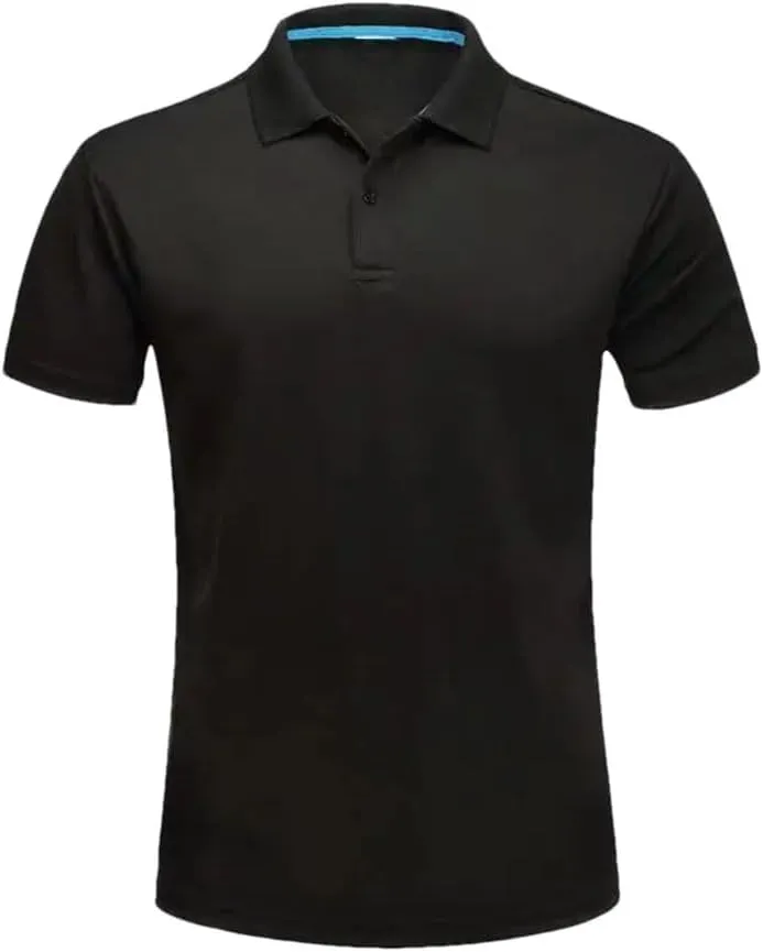 Men Solid Knit Polyester Running Quick Dry T-Shirts