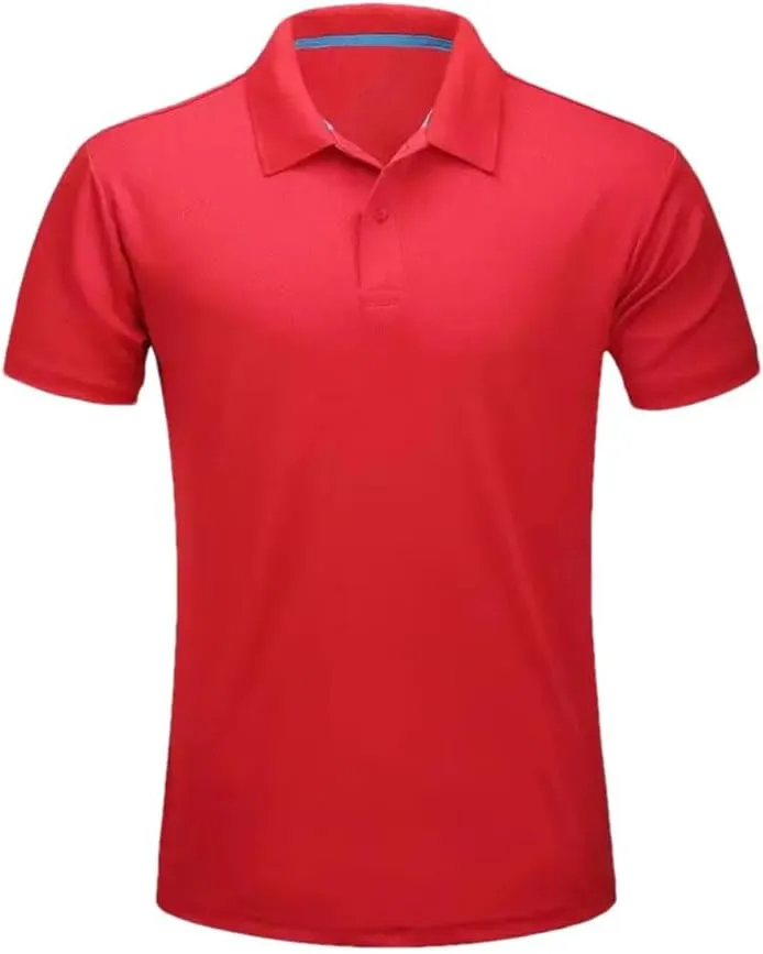 Men Solid Knit Polyester Running Quick Dry T-Shirts