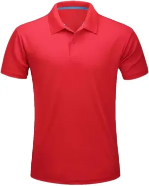 Men Solid Knit Polyester Running Quick Dry T-Shirts