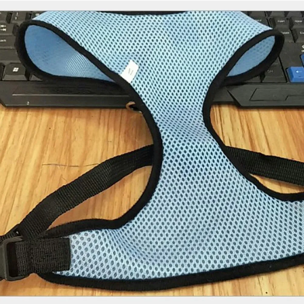 Pet Clothing Adjustable Pet Control Harness Collar Dog Safety Strap Mesh Breathable Vest For Dog Puppy Cat Pet Accessories