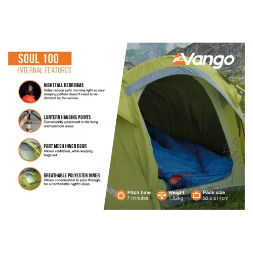 Vango | Soul 100 | 1-Man Tent