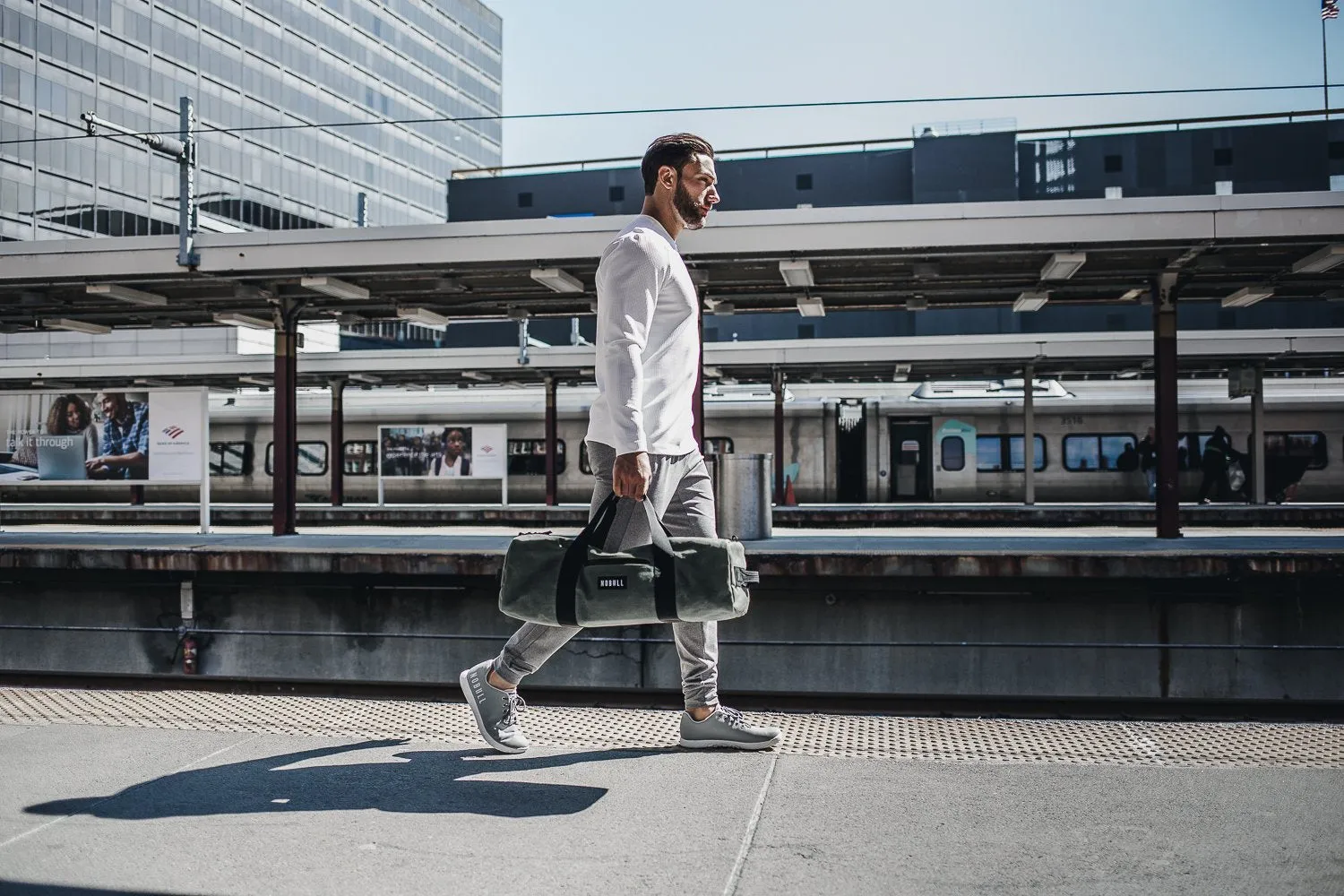 WAXED CANVAS TRADITIONAL DUFFLE