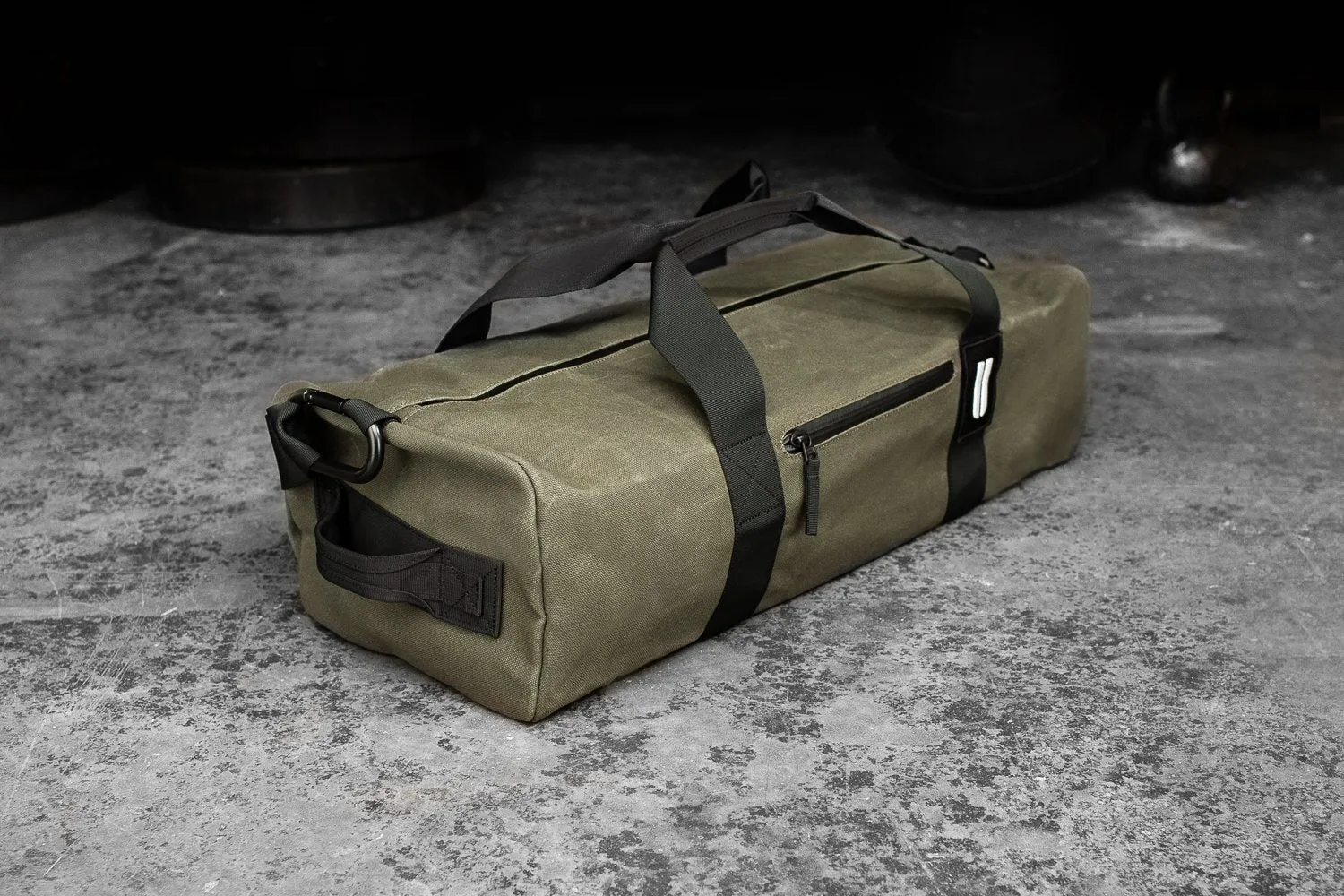 WAXED CANVAS TRADITIONAL DUFFLE