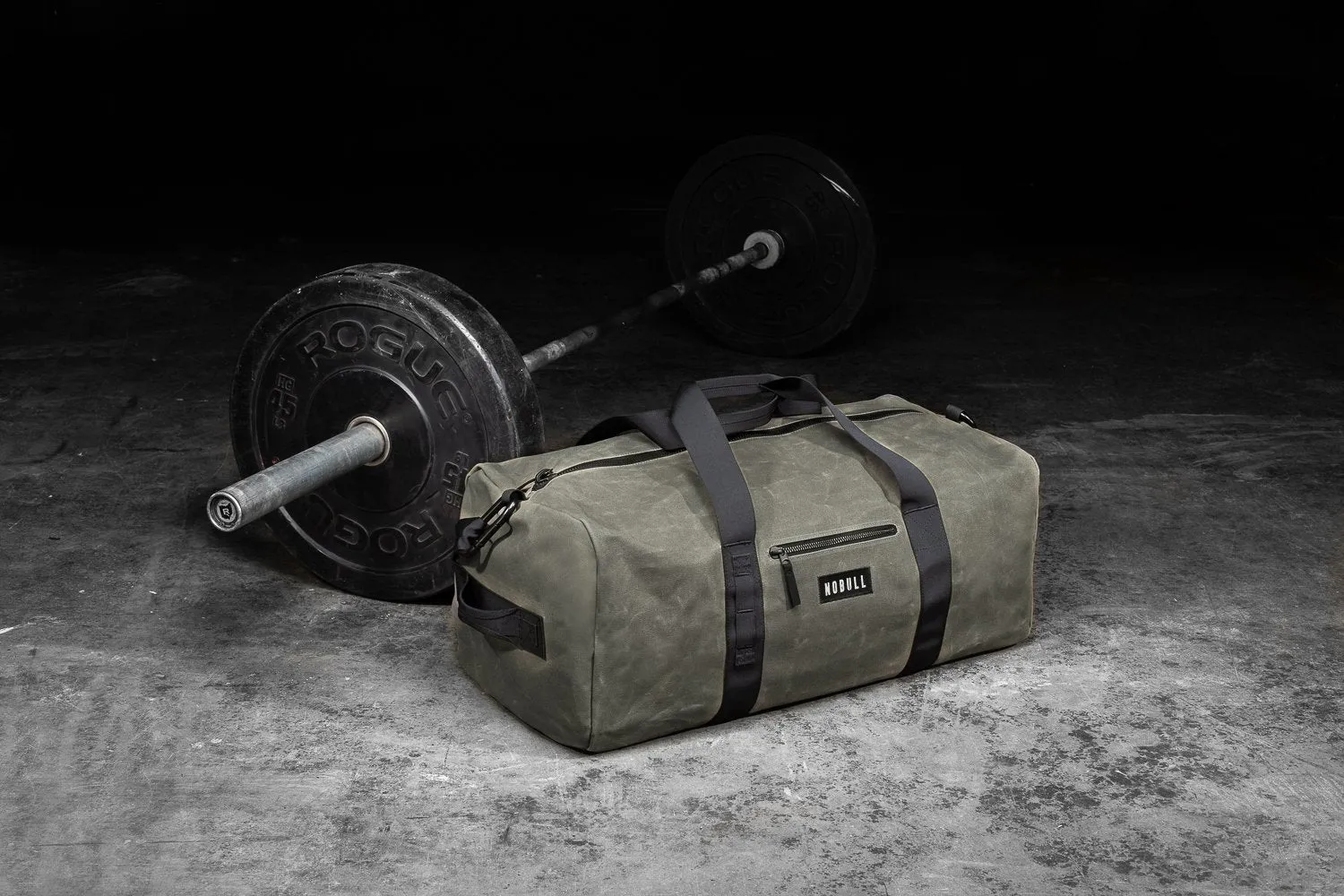 XL WAXED CANVAS TRADITIONAL DUFFLE