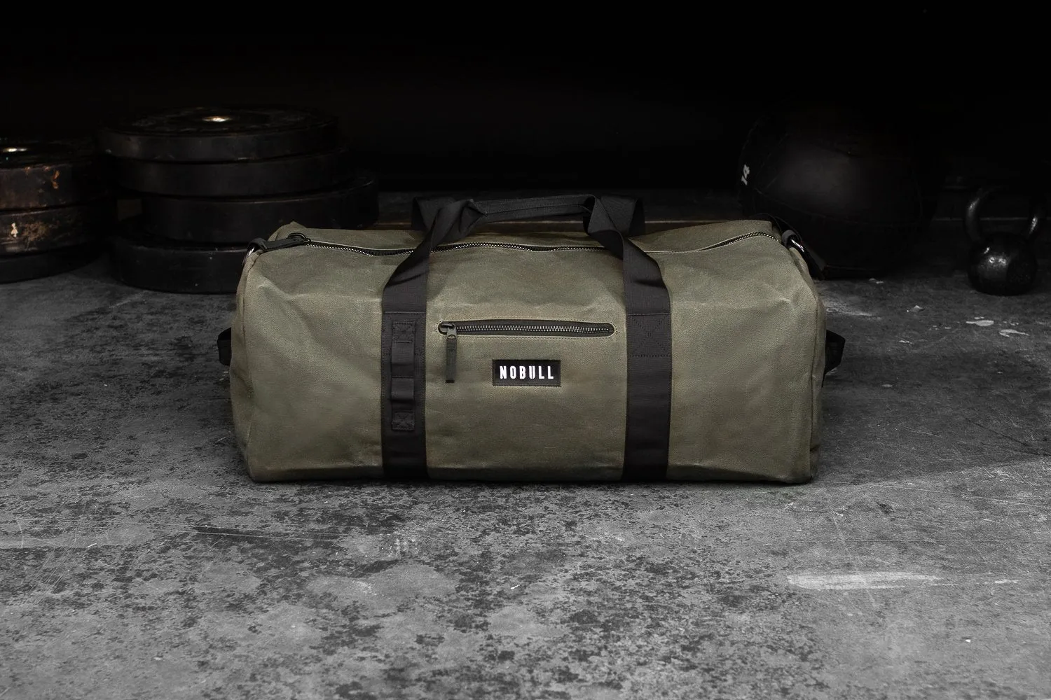 XL WAXED CANVAS TRADITIONAL DUFFLE