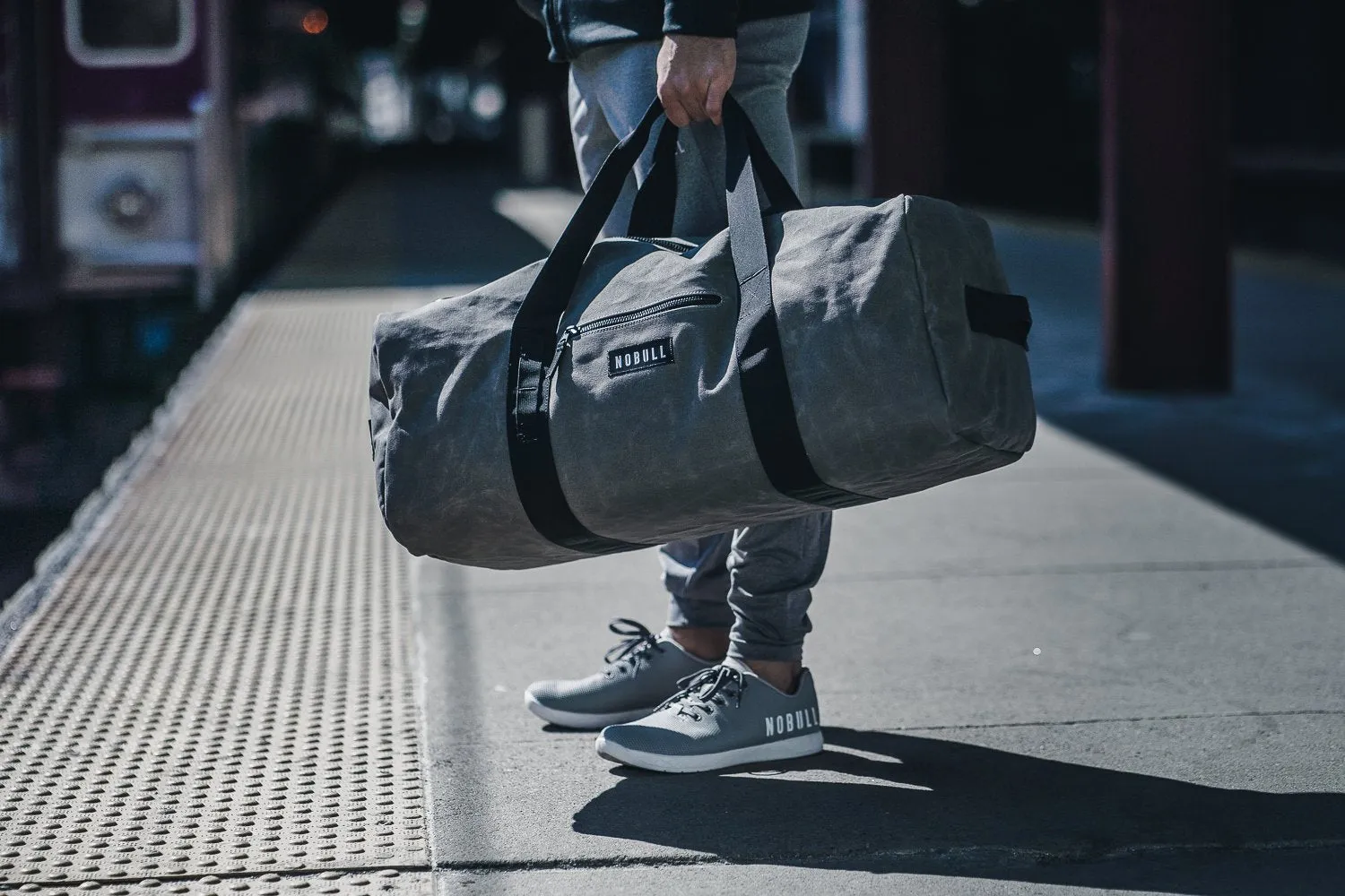 XL WAXED CANVAS TRADITIONAL DUFFLE